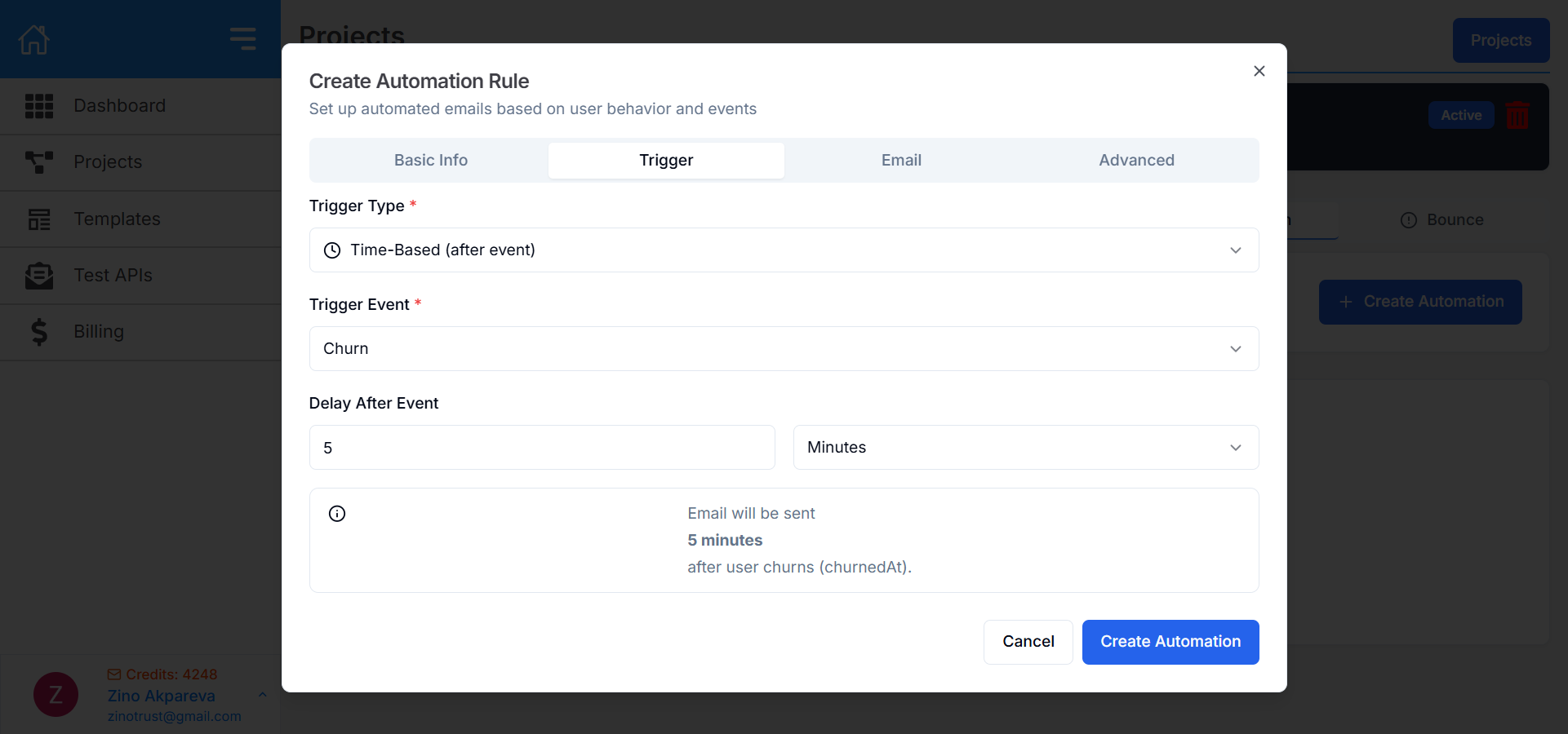 Email Automation Dashboard